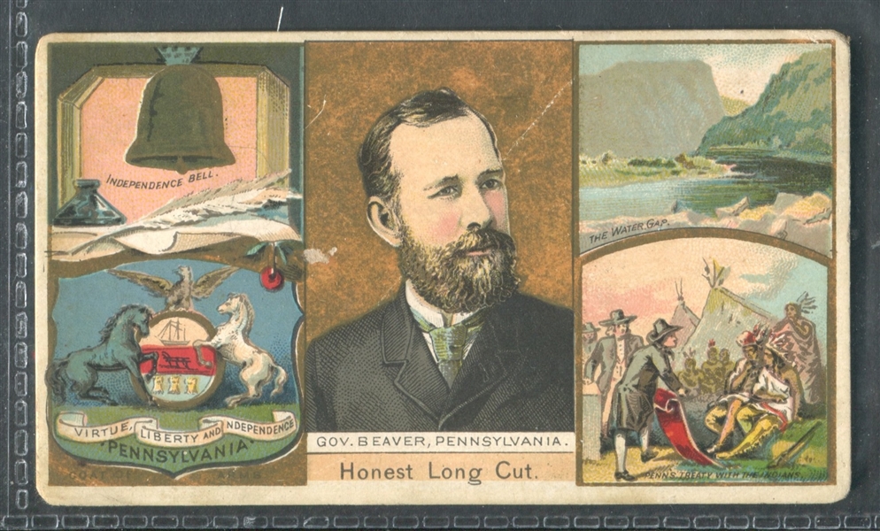 N133 Duke Honest Long Cut Governors Lot of (3) Cards