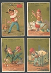Allen & Ginter Our Little Beauties Lot of (5) Trade Cards