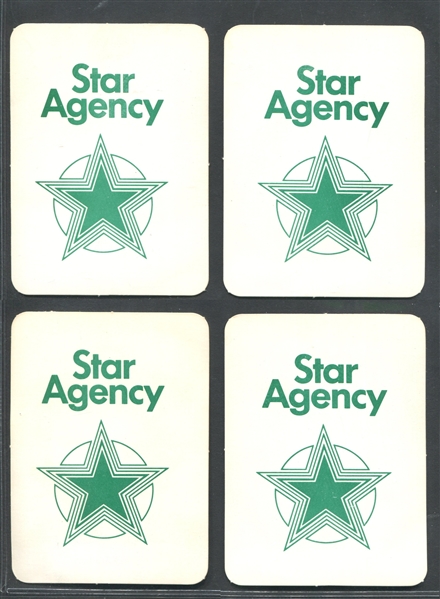 1973 RGI Movie Moguls Game Cards Complete Set of (60)