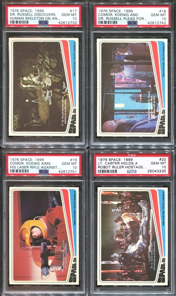 1976 Donruss Space: 1999 Compete PSA-Graded Set of (66) Cards - #2 Current Finest PSA Set