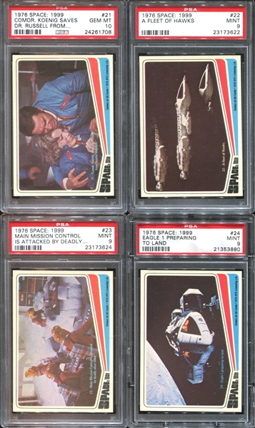 1976 Donruss Space: 1999 Compete PSA-Graded Set of (66) Cards - #2 Current Finest PSA Set