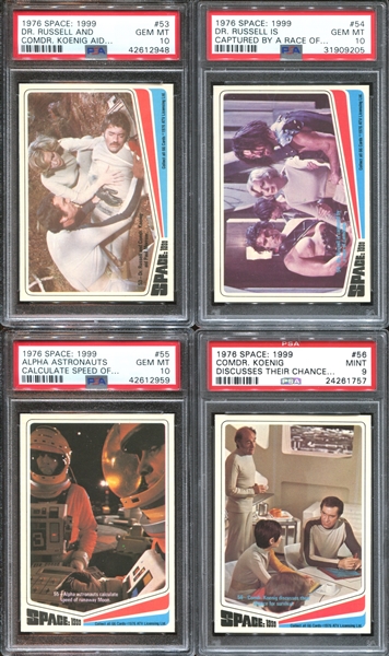 1976 Donruss Space: 1999 Compete PSA-Graded Set of (66) Cards - #2 Current Finest PSA Set