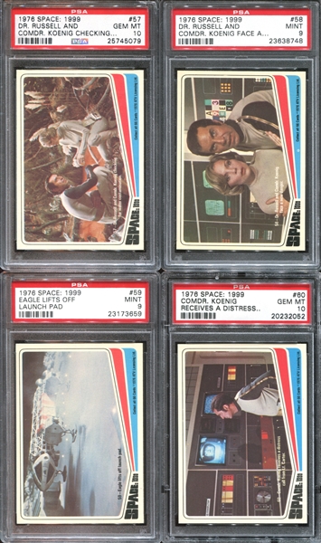 1976 Donruss Space: 1999 Compete PSA-Graded Set of (66) Cards - #2 Current Finest PSA Set