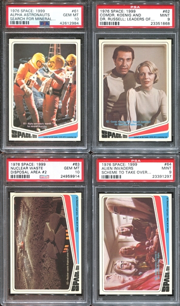 1976 Donruss Space: 1999 Compete PSA-Graded Set of (66) Cards - #2 Current Finest PSA Set