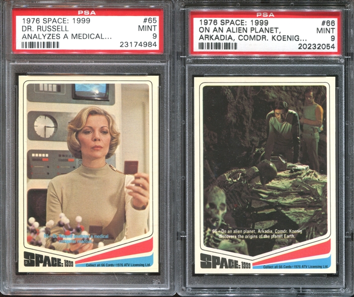 1976 Donruss Space: 1999 Compete PSA-Graded Set of (66) Cards - #2 Current Finest PSA Set