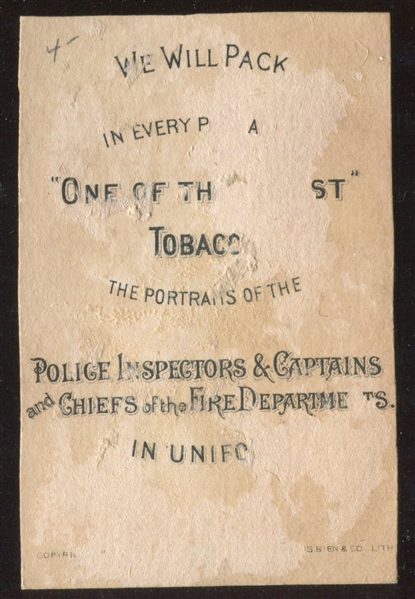 N288 Buchner Police and Fire Captains - Capt. Ira S. Garland 