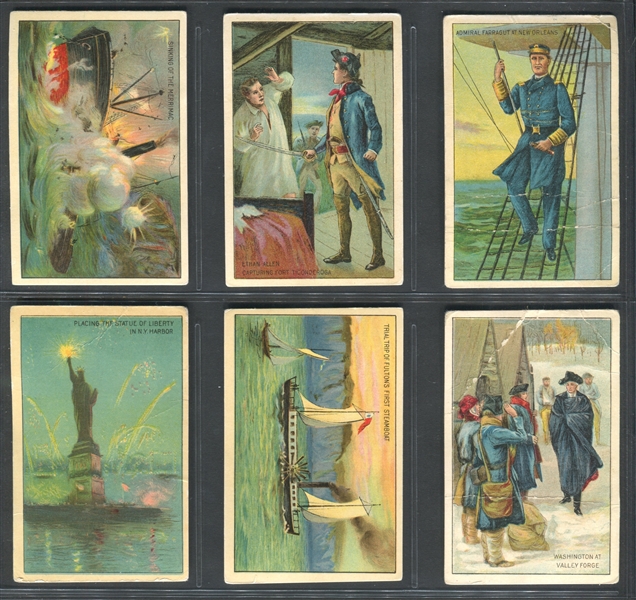 T70 Hoffman House Historical Events Series Near Complete Set of (24/25) Cards