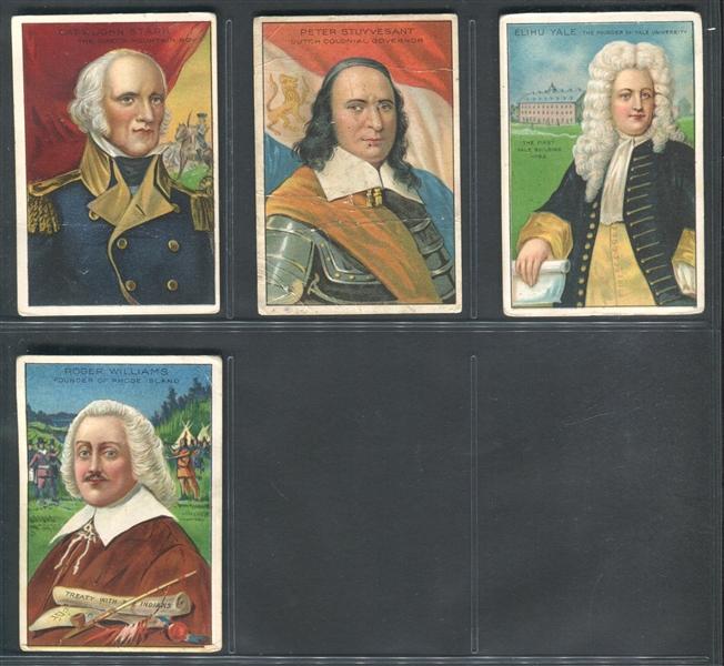 T68 Men/Heroes of History Lot of (31) Cards