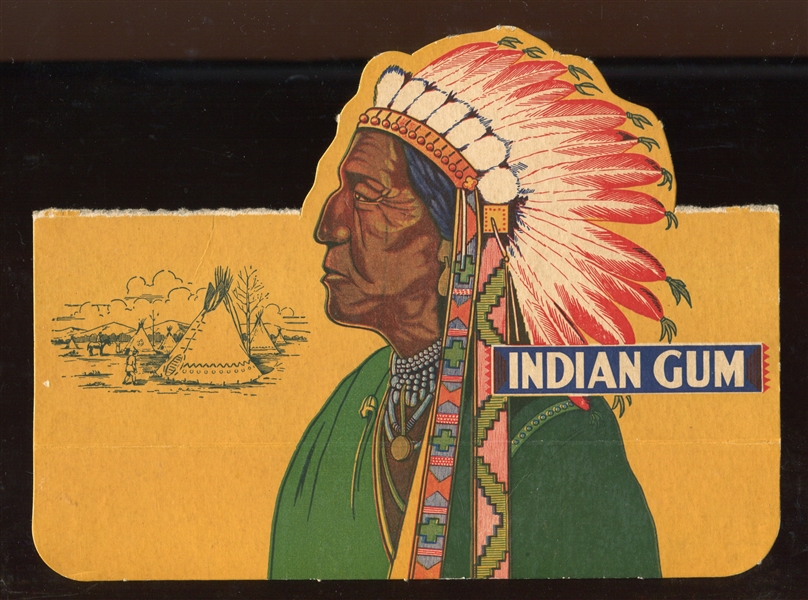 R73 Gum Inc Indian Gum Box Top Panel 