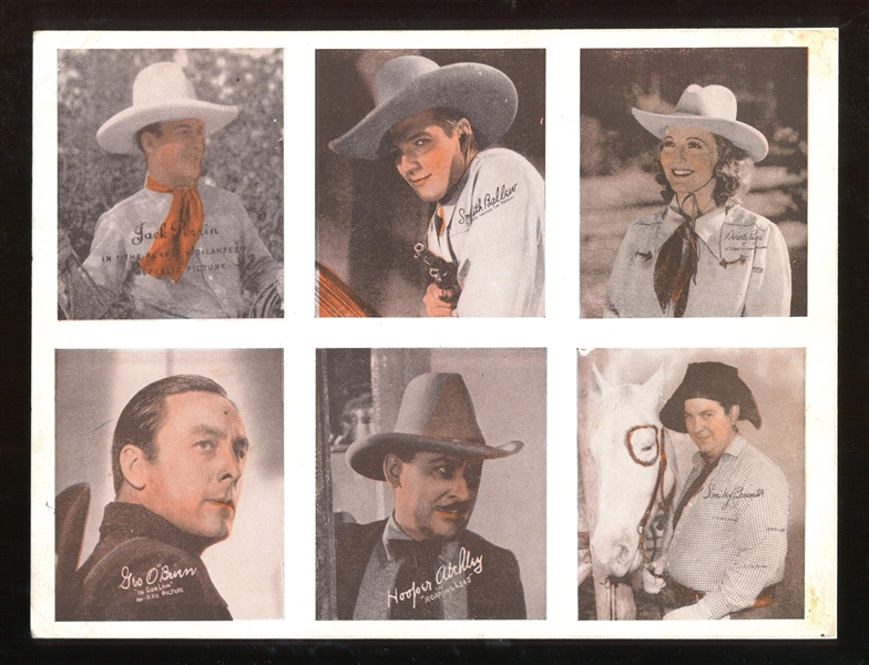 R96-3 Movie Stars Sheets of 6 Lot of (9) Sheets