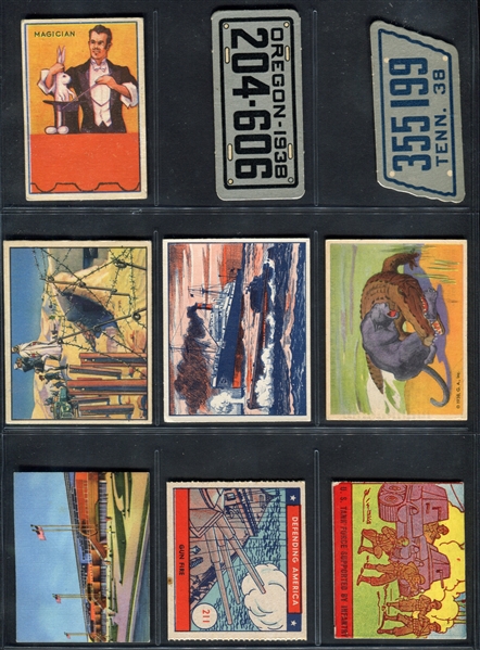 Fantastic 1930's-1970's R Lot of (46) Cards With High Grade Types