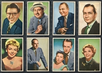1952 Bowman Television # Radio Stars of NBC Lot of (21)