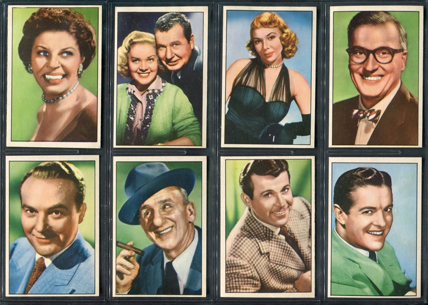 1952 Bowman Television # Radio Stars of NBC Lot of (21)