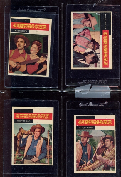 1958 Topps “TV Westerns” Complete Set of (71) Cards