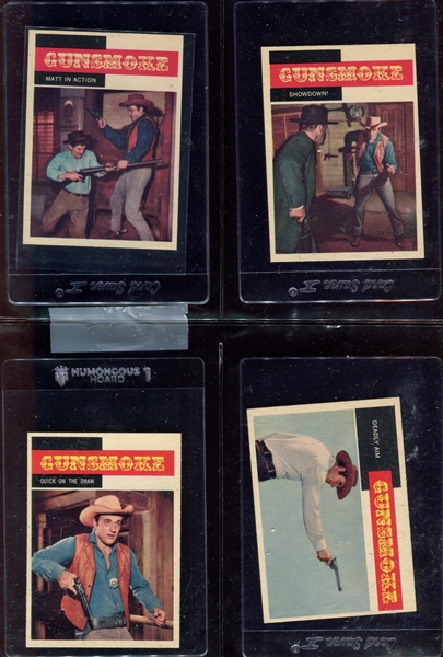 1958 Topps “TV Westerns” Complete Set of (71) Cards