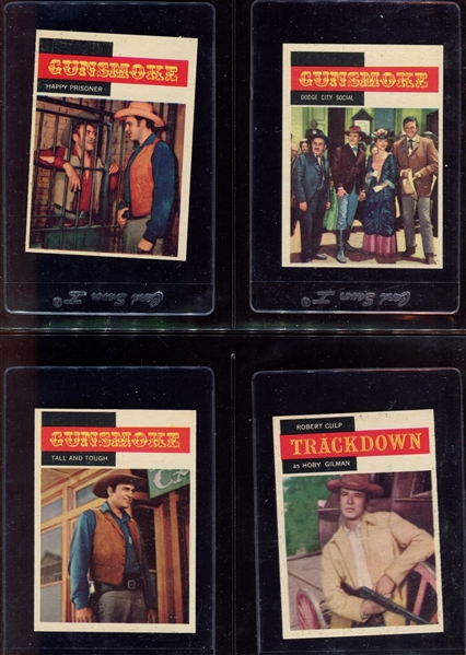 1958 Topps “TV Westerns” Complete Set of (71) Cards