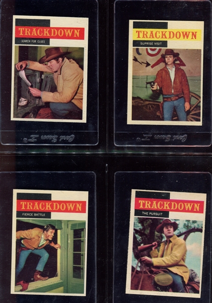 1958 Topps “TV Westerns” Complete Set of (71) Cards