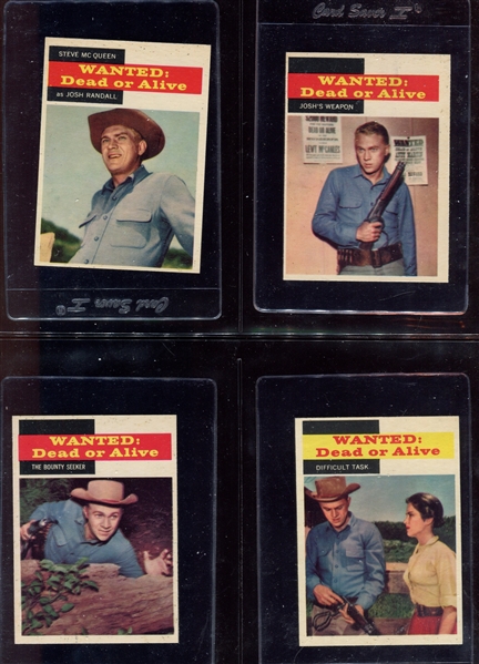 1958 Topps “TV Westerns” Complete Set of (71) Cards