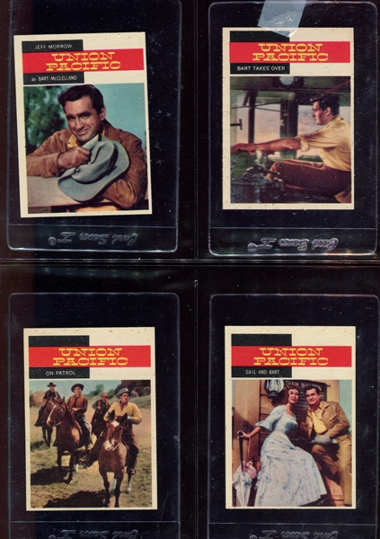 1958 Topps “TV Westerns” Complete Set of (71) Cards