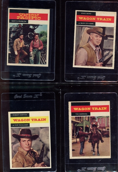 1958 Topps “TV Westerns” Complete Set of (71) Cards