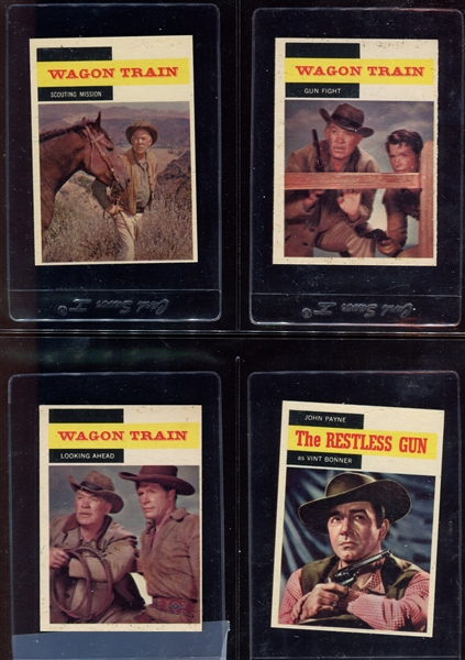 1958 Topps “TV Westerns” Complete Set of (71) Cards