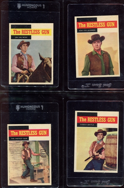 1958 Topps “TV Westerns” Complete Set of (71) Cards