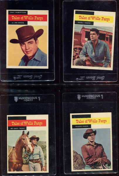 1958 Topps “TV Westerns” Complete Set of (71) Cards