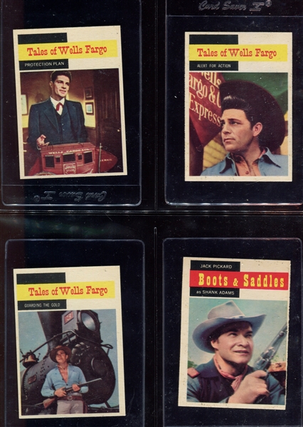 1958 Topps “TV Westerns” Complete Set of (71) Cards