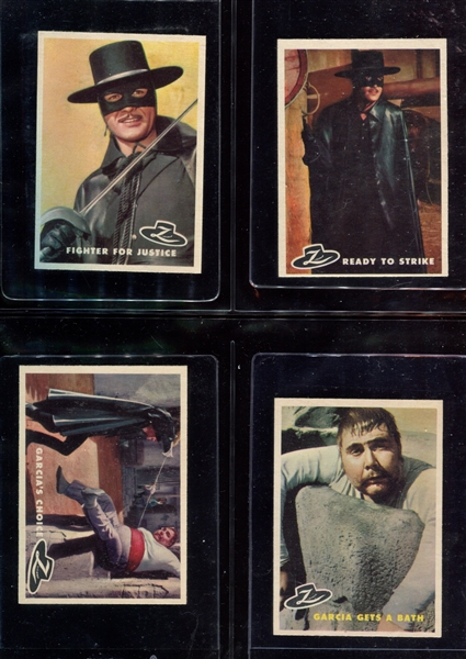 1958 Topps “Zorro” Complete Set of (88) Cards