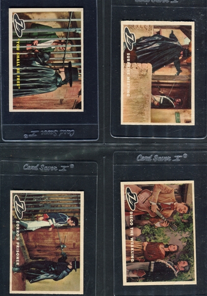 1958 Topps “Zorro” Complete Set of (88) Cards