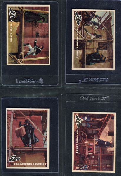 1958 Topps “Zorro” Complete Set of (88) Cards