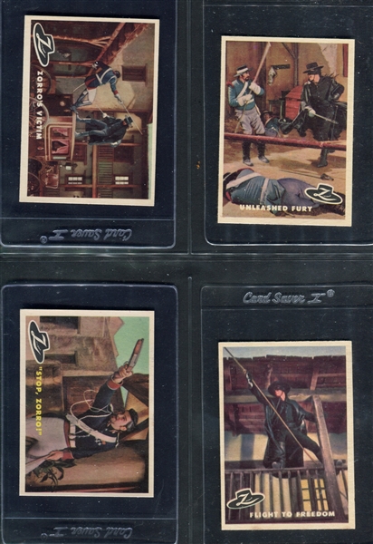 1958 Topps “Zorro” Complete Set of (88) Cards