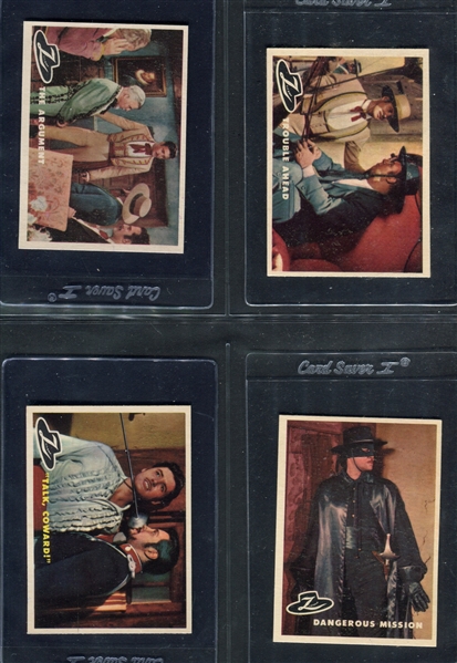 1958 Topps “Zorro” Complete Set of (88) Cards