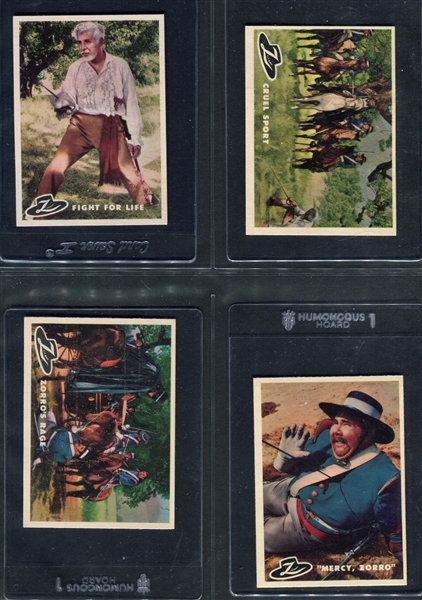 1958 Topps “Zorro” Complete Set of (88) Cards