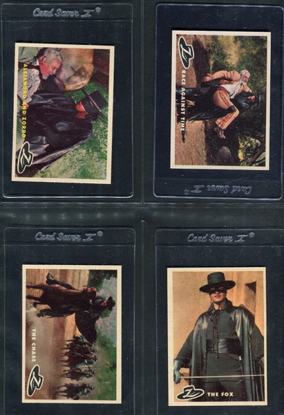 1958 Topps “Zorro” Complete Set of (88) Cards