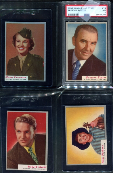 1952 Topps “Who-Z-At Star?” Complete Set of (80) Cards