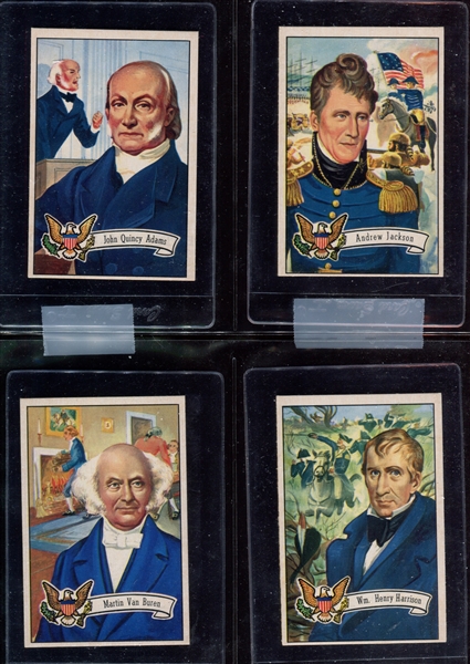 1952 Bowman Presidents Complete Set of (36) Cards