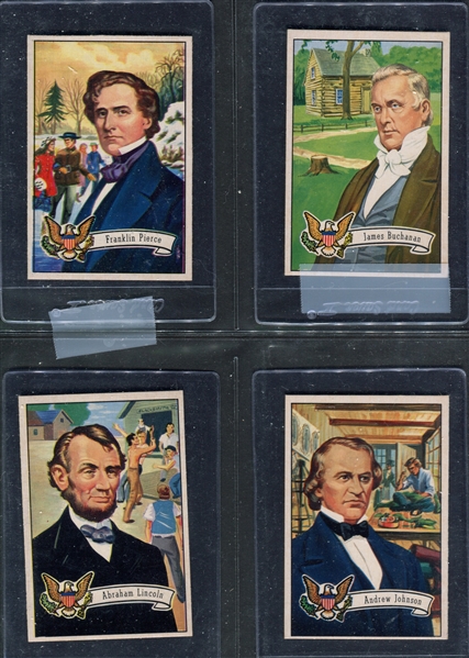 1952 Bowman Presidents Complete Set of (36) Cards