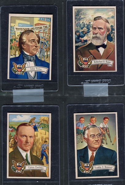 1952 Bowman Presidents Complete Set of (36) Cards