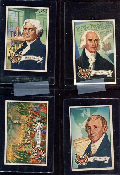 1956 Topps Presidents Complete Set of (36) Cards