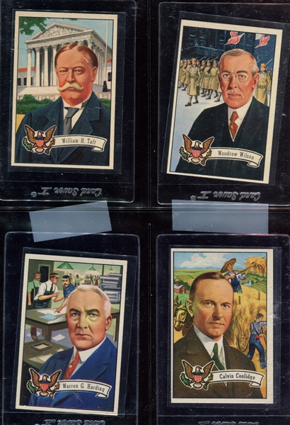 1956 Topps Presidents Complete Set of (36) Cards