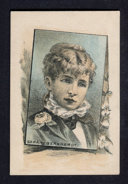 Early Royal Bull Cigars Actress Trade Card - Sarah Bernhardt