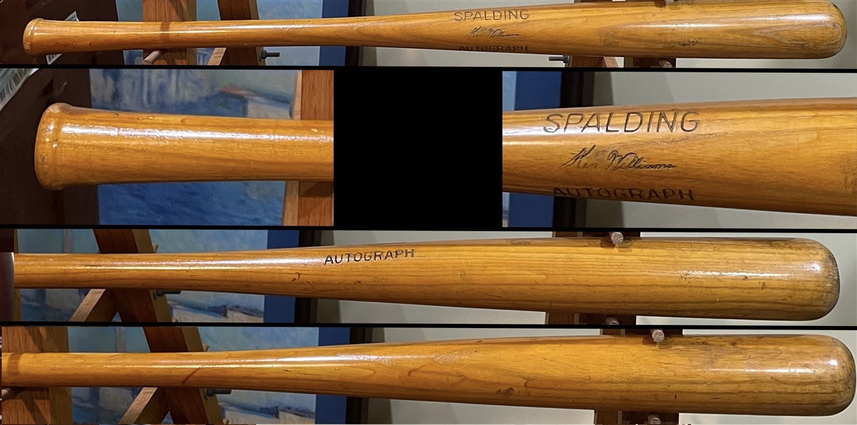 Fantastic Ken Williams Spalding Autograph Model Bat