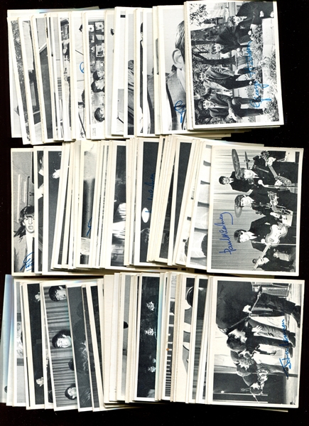 1964 Topps Beatles Lot of (202) Cards From All (5) Series - B/W, Color and Diary