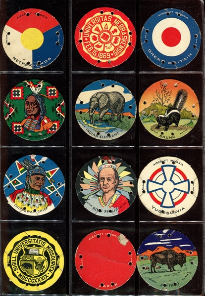 R123 Seal Craft Discs Near Complete Set (203/240) Cards