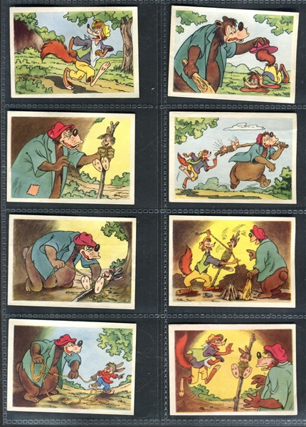 1930's De Beuklaer Chocolates Disney Uncle Remus Subset (33) Cards