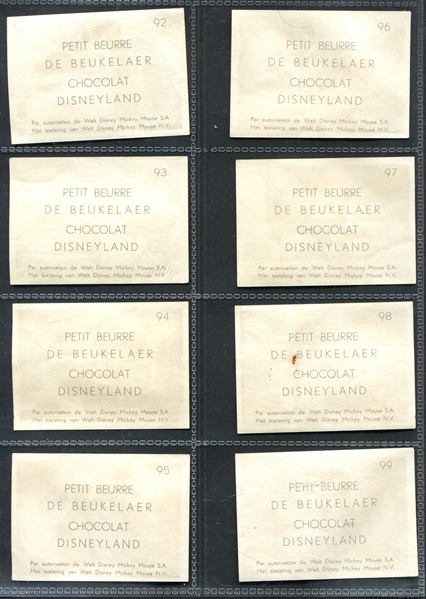 1930's De Beuklaer Chocolates Disney Uncle Remus Subset (33) Cards