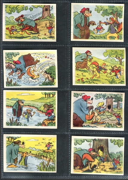 1930's De Beuklaer Chocolates Disney Uncle Remus Subset (33) Cards