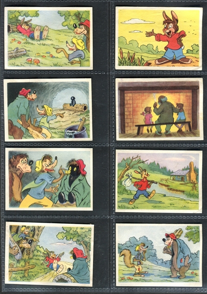 1930's De Beuklaer Chocolates Disney Uncle Remus Subset (33) Cards