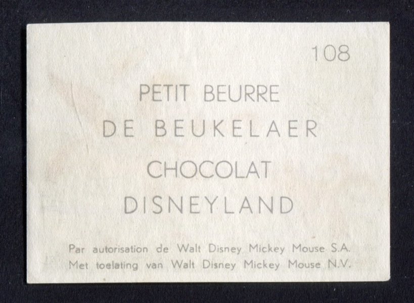 1930's De Beuklaer Chocolates Disney Uncle Remus Subset (33) Cards